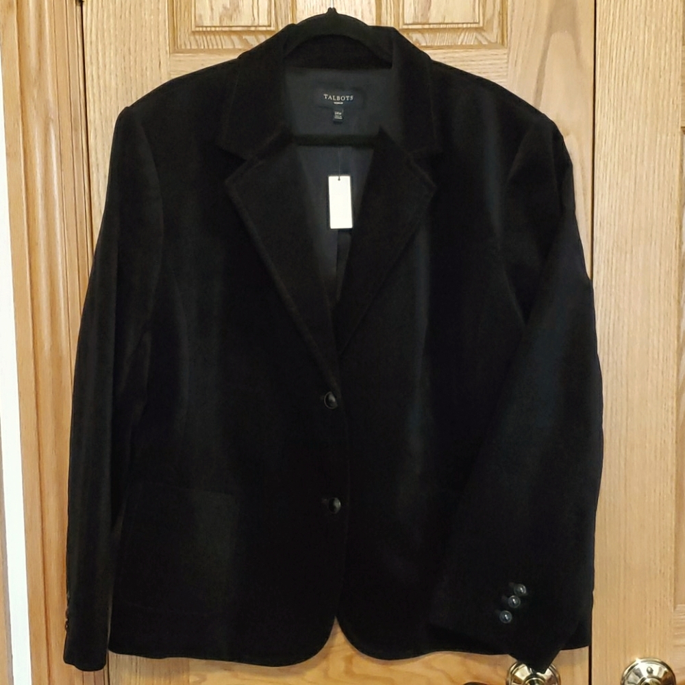 Talbots Black jacket - with tags